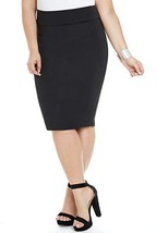 Fashion to Figure Femmes Grande Taille Super Plongée Jupe Crayon, Taille 0X - £16.61 GBP