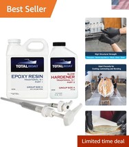 Complete 5:1 Marine Epoxy Kit with Slow &amp; Fast Hardener - Perfect for Fi... - $103.49