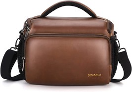 Brown Domiso Camera Bag Case Waterproof Anti-Shock Shoulder Bag - £35.10 GBP