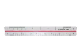 Woodrow TA4 4&quot; Architectural Scale Ruler 3/16-3/32, 1/8-1/4, 3/8-3/4, 1/2-1 - $16.63