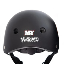 M.Y X-Skate Kids Junior Adjustable Skate Helmet Size 52-56cm, Boys &amp; Girls - £14.81 GBP