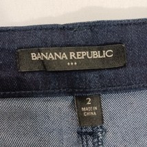 Banana Republic RN#54023 Women's Blue Cotton Blend Denim Skirt Size 2 Waist 27" image 3