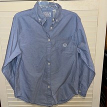 Carolina blues, long sleeve button down size medium - £15.63 GBP