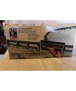 HO Scale Renewal Models, Bridge &amp; Pier Set, Gray Metal Vintage BNOS - $80.75