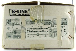 K-Line Collector&#39;s Club Christmas Village 1992 Train Village K-42101 HO ... - $87.38