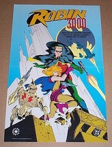 Original 1992 Robin 3000 DC Comics 17x11 comic art promo poster 1: Batman/1990&#39;s - £18.12 GBP