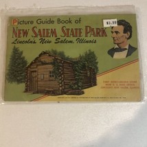 Picture Guide Of New Salem State Park Lincoln Illinois Vintage Box3 - $9.89