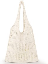 Crochet Bags for Women Summer Beach Bag Aesthetic Bag Hippie Bag Knit Bag - £26.17 GBP