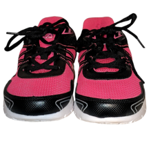 Fila Women’s Neon Pink Black Tennis Shoes Sneakers Casual Comfortable Size 6 1/2 - £13.44 GBP