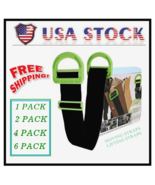 NEW Heavy Duty Adjustable Straps for Easy Furniture, Box &amp; Mattress Moving - $11.38+