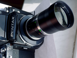 UNIQUE Lens Design 3.5/200 Swirly Bokeh, Character Portrait for Pentax 6x7 67 - £221.90 GBP