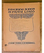 Vintage Franz List, Die Lorelei (The Loreley)  soprano voice with piano - €6,78 EUR