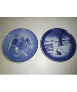 2 1971 Christmas Plates Royal Copenhagen - $39.60