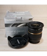 Tamron Di II SP 10-24mm F3.5-4.5 with Nikon AF Mount *VERY GOOD WITH BOX* - $1,992.12 MXN