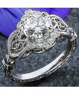 Handcrafted ~ Natural White ~ Faux Diamonds ~ Textured ~ Embossed ~ Size... - $35.11 CAD