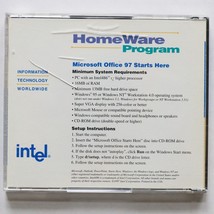 Microsoft Office 97, 2 CD-ROM Intel HomeWare Program w/ Key Standard Edition - $17.80