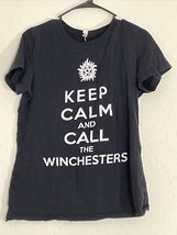 Keep Calm and Call…. SuperNatural Ladies Top Shirt Tee sz M - $12.79