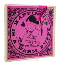 Charles M. Schulz Happiness Is A Warm Puppy 1st Edition - £55.28 GBP