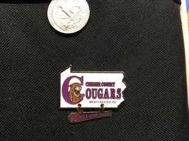 RARE CHESTER COUNTY COUGARS PENNSYLVANIA WEST CHESTER 1999 lapel pin Bas... - $14.97