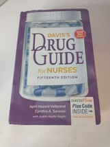 Davis&#39;s Drug Guide for Nurses - Vallerand &amp; Sanoski - New w/ Bent Back Cover - $19.77