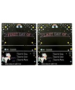 First &amp; Last Day of School Chalkboard 10 x 12 Inch Double Sided Back to ... - $18.80