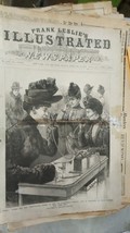 5WW27 VINTAGE NEWSPAPER: FRANK LESLIE&#39;S ILLUSTRATED FEBRUARY 16, 1889 - £10.96 GBP