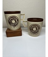 VINTAGE 1980s Shipley Donuts Cup W/One Lid AlladinWare LOT OF 2 - $23.31 CAD