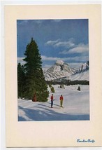 Canadian Pacific Railways Alaska Service Menu Princess Louise 1956 Ski High  - $17.82