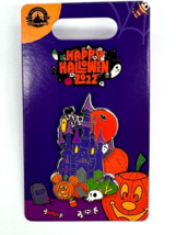 Disney Parks Happy Halloween Castle Pin Mickey Pumpkin Disneyland WDW 2022 - $19.79