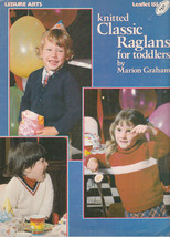 Knitted Classic Raglans For Toddlers Leisure Arts 155 Pullovers, Cardigans - £5.61 GBP