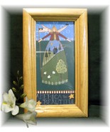 Primitive Americana AMERICA THE BEAUTIFUL ANGEL Picture - $7.95