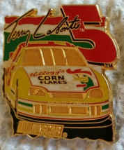 Nascar Terry Labonte #5 K Ellogs Corn Flakes Logo  Lapel Pin - £3.11 GBP