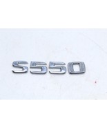 07-13 MERCEDES-BENZ W221 S550 REAR TRUNK LID EMBLEM BADGE LOGO E4428 - $47.14 CAD