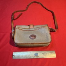 Vintage Dooney &amp; Bourke East Wear All Weather Leather Crossbody Bag Purs... - £25.78 GBP