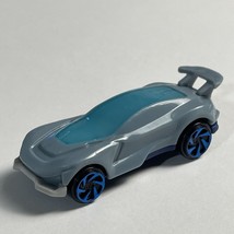 2019 Hot Wheels Blue Plastic Race Car, Made for McDonald&#39;s, Made in China - £2.39 GBP
