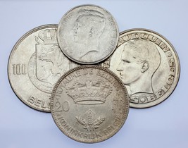 1910-1958 Belgique Franc-100 Francs Lot De 4 ( Xf-Au ) Km#73.1 ,105 ,151... - $1,353.15 MXN