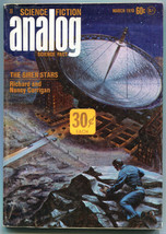 Analog Magazine March 1970 Science Fiction and Science Fact  - £5.53 GBP