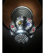 Moroccan Lamps Shade Hanging | Ceiling basket Metal Brass Product | Craf... - $88.98