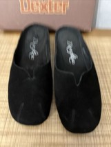 Vintage Dexter Harmony Entirely Handmade Womens Black Kid Suede Shoes Size 7.5 M - £68.08 GBP
