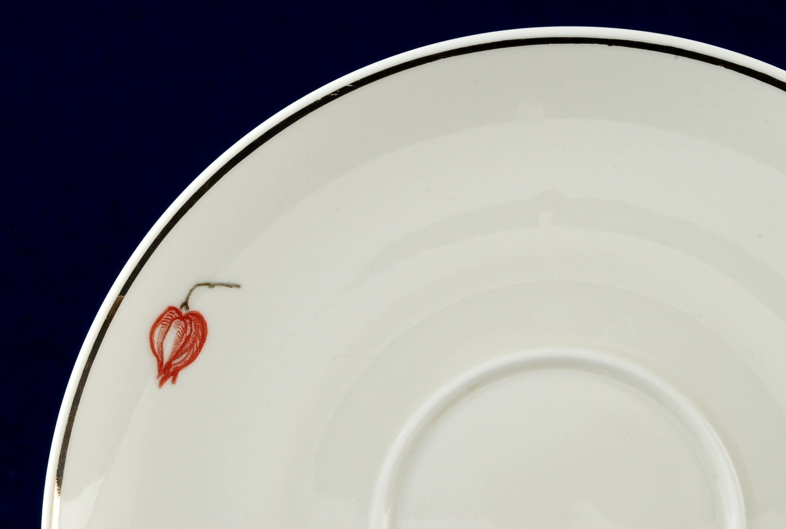 Rosenthal Aida Orphan Saucer Orange Pods w Leaves Gold Trim F1378 59 Germany Item image 2