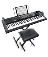 Alesis Melody 61 Key Keyboard Piano for Beginners with Speakers, Digital... - £173.82 GBP