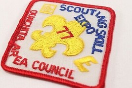 Vtg 1977 Scouting Skill Expo Ouachita Area Boy Scouts of America BSA Patch - £9.34 GBP