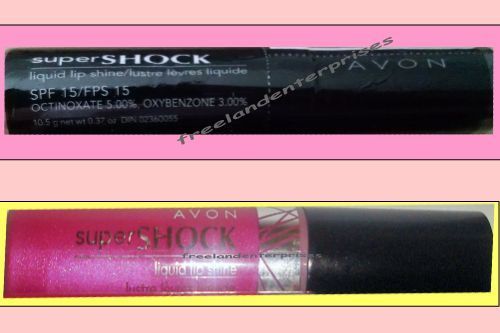 Make Up Super Shock Liquid Lip Shine ~ SPF 15 ~ Lilac Attack ~ Avon ~ - £7.70 GBP