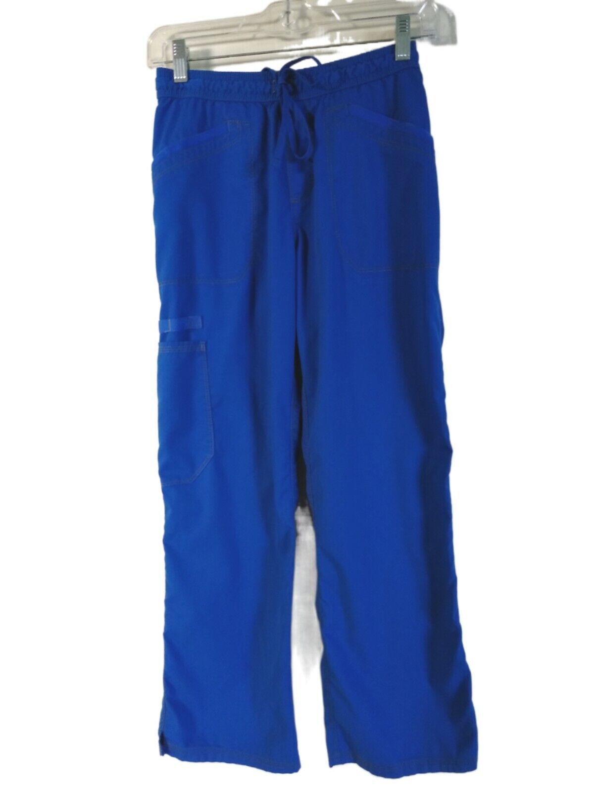 Dickies Easy Care Medical Scrub Bottoms Pants,  Blue, Size S P Front Tie - $7.92