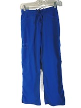 Dickies Easy Care Medical Scrub Bottoms Pants,  Blue, Size S P Front Tie - £6.24 GBP