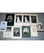 Butters Family (10) Antique Photos - Somerville &amp; Boston, MA - $174.75