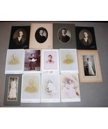 Stahl Family (13) Antique Cabinet Photos - Maine &amp; Massachusetts - $227.50