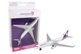 5.75 Inch Airbus A330 Hawaiian Airlines 1/436 Scale Diecast Airplane Model - £15.48 GBP