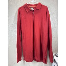 Tommy Bahama Shirt Men’s Red Vintage Long Sleeve Cotton 2 Button Polo Si... - $408.81 MXN