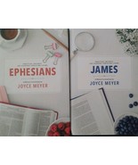 Biblical Commentary Joyce Meyer Ephesians And James - $16.82